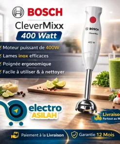 Mixeur Plongeant Bosch CleverMixx 400W